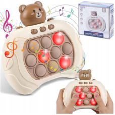 Woopie POP IT Game Interactive Anti-Stress Arcade Teddy Bear