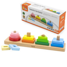 Viga Toys VIGA Wooden Geometric Sorter Puzzle