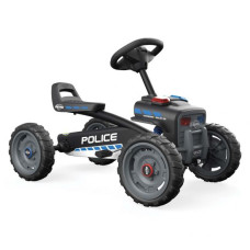 Berg Buzzy Police pedāļa gokarts 2-5 gadi līdz 30 kg Sound + Light