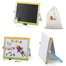 Viga Toys Магнитная доска VIGA 2в1 с аксессуарами