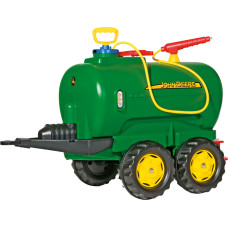 Rolly Toys rollyTrailer John Deere divu asu cisterna + sūknis