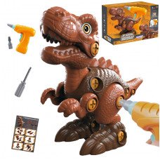 Woopie Dinosaur for Screwing Construction Set + Drill 31 pcs.