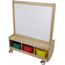 Masterkidz Double-sided chalk and magnetic writing board