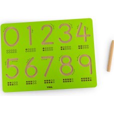 Viga Toys VIGA Graphomotor Board Numbers Learning to Write