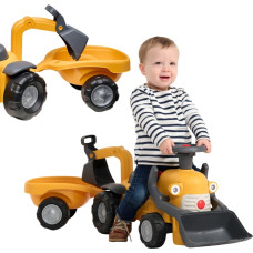 Falk Chodzik Jeździk Koparka Marcel z Przyczepką