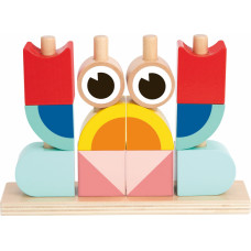 Tooky Toy Креативные деревянные пространственные блоки 3D-краб