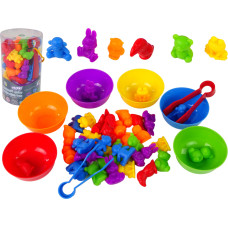 Woopie Educational Game Color Sorter Animals 44 pcs.