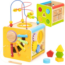 Viga Toys Деревянный обучающий кубик Viga 5в1