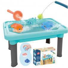 Woopie 3in1 Water Table Sandbox Fishing Game 6 pcs.