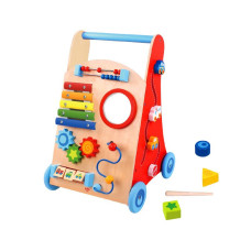 Tooky Toy Многофункциональные ходунки, толкатели, обучающая панель для детей
