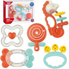 Woopie BABY Set of Sensory Rattles Teethers