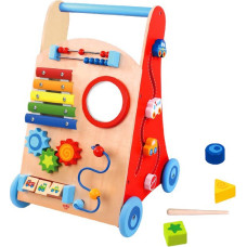 Tooky Toy Multifunctional Walker, Push, Educational Panel For Children