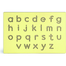 Viga Toys Учимся писать строчные буквы. Шаблон для доски Монтессори.