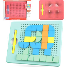 Woopie Magnetic Puzzle 2in1 Magnetic Drawing Creative Board 112 pcs.