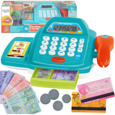 Woopie Shop Cash Register with Calculator and Accessories