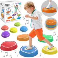 Woopie Interactive Balance Stones with Sound and Light 5 pcs.