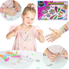 Woopie ART&FUN Set for making jewelry, bracelets, pendants, rings, earrings with butterflies