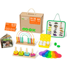 Tooky Toy Box XXL Box Montessori Educational 7in1 Sensory 25-30 Months.