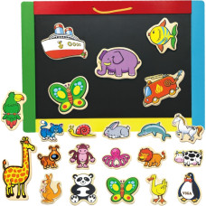 Viga Toys VIGA Drewniane Magnesy Zwierzęta zestaw 20 elementów