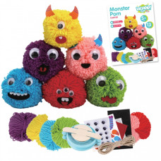 Woopie ART&FUN Creative Set Make a Monster Pom