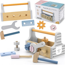Viga Toys VIGA PolarB Wooden Tool Box