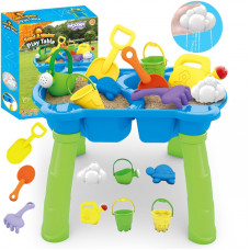 Woopie Water Table 2in1 Sandbox 9 accessories.