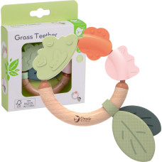 Classic World Drewniana Grzechotka  Sensoryczna Gryzak 2w1