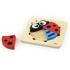 Viga Toys VIGA Baby pirmā koka puzle Biedronka