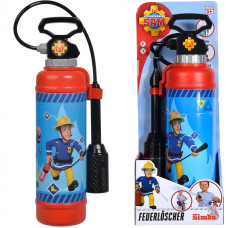 Simba Firefighter Sam Fire extinguisher with piston. Range approx. 6 m