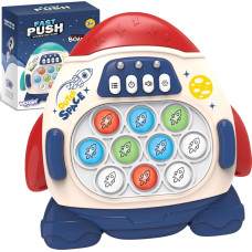 Woopie POP IT Game Electronic Anti-Stress Arcade Rocket red