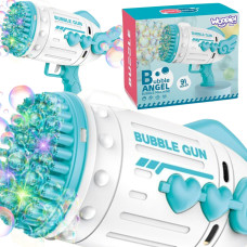 Woopie Soap Bubble Gun 91 Holes Blue