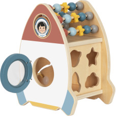Tooky Toy Space Rocket Activity Sorter Maze Wooden