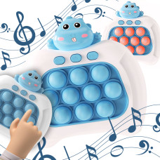 Woopie POP IT Электрическая антистрессовая аркадная игра «Синий динозавр»