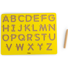 Viga Toys Графомоторная доска VIGA Большие буквы Учимся писать