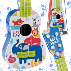 Woopie Klasiskā ģitāra bērniem, zila, 57cm
