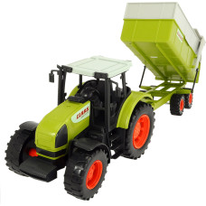 Dickie CLAAS Ares traktors ar piekabi 57 cm