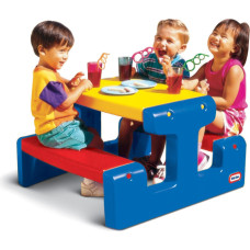 Little Tikes Milzīgs piknika galds Zils galds