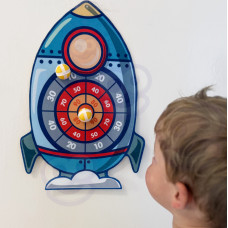 Woopie Gra Zręcznościowa w Rzutki na Rzepy Tarcza Rakieta