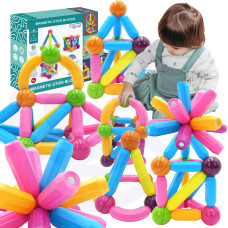 Woopie Magnetic Construction Blocks Educational Large Thick 28 pcs.