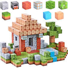 Woopie Klocki Magnetyczne Konstrukcyjne Świat Klocków 108 el.