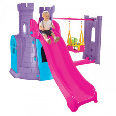 Woopie Playground Castle 3in1 Swing Slide 166 cm