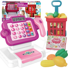 Woopie Shop Cash Register with Accessories and Shopping Cart