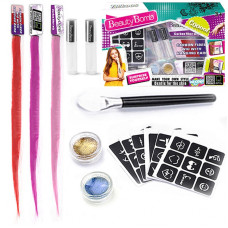 Woopie ART&FUN Glitter Painting Kit for Hair Extensions