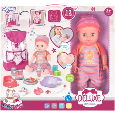 Woopie ROYAL Babysitter Set Baby Doll with Accessories 19 pcs.