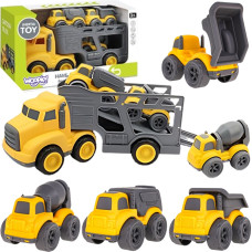 Woopie Laweta Zestaw 4w1 Pojazdy Budowlane