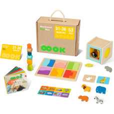 Tooky Toy Box XXL Box Montessori Educational 7in1 Sensory 31-36 Months.
