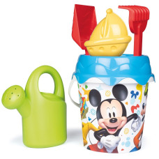 Smoby Mickey Mouse Sand Bucket with Sand Accessories