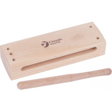 Classic World EDU Wooden Block Percussion Instrument (Acoustic Box)