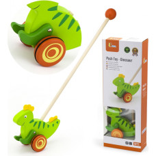 Viga Toys Wooden Dinosaur Pusher