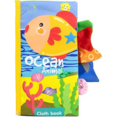 Woopie A book with tails of sea animals, rustling fabric